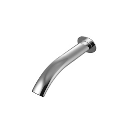 Встраиваемый наполнитель для ванны (излив), длина 16,6 см, латунь/хром