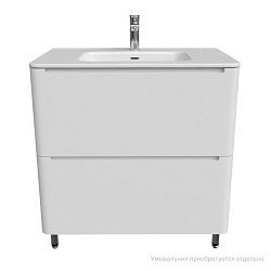 Тумба напольная, белая, 80 см, Edifice, IDDIS, EDI80WFi95. Ум. 0108000i28