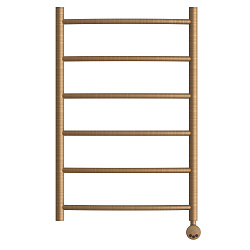 Полотенцесушитель электрический Point Афина PN04158BRE П6 500x800 левый/правый, бронза