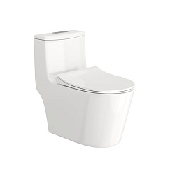 Corpa Nera Viotti/Виотти унитаз-компакт моноблок безободковый, быстрос.сиденье с микролифтом, белый