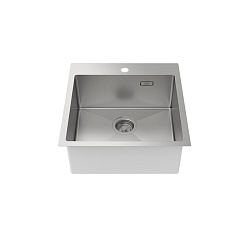 Мойка, нерж. сталь, сатин, 490*510, Haze, IDDIS, HAZ49S0i77