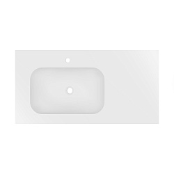 Раковина Elise VCB-4EL100MW-L, Corian левая, цвет белый матовый, , шт