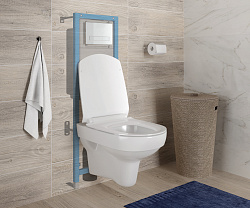 Инсталляция: LINK PRO, металлический каркас для унитаза с бачком, Сорт1