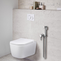 Гигиенический душ VHFW-101CH из латуни, со смесителем, хром, , шт