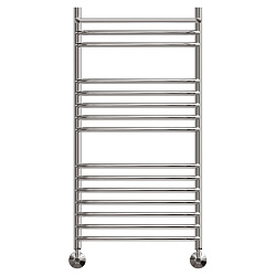 Полотенцесушитель водяной Point Альфа PN05150SP П14 500x1000 с полкой, хром