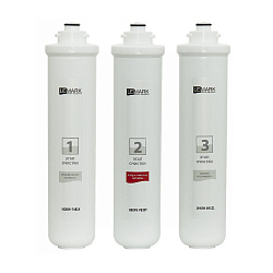 Комплект сменных картриджей Lemark BASIC (механические примеси, хлор и тяж.металлы, запахи и привкус