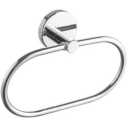 Держатель для полотенец, кольцо, хром HB9004