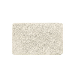 Коврик для ванной комнаты, 50x80, микрофибра, бежевый, IDDIS, BSQS01Mi12