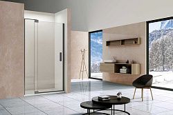 Душевая дверь Extra VDP-1E8090CLGM, 800/900, вороненая сталь, стекло прозрачное, , шт