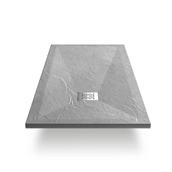 Поддон для душа из искусственного камня  VST-4SR8010G,1000*800*25, серый, , шт