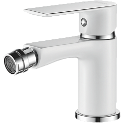 Смеситель для биде, латунь, белый/хром HB50505-8