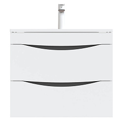 Тумба с умывальником, подвесная, 60 см, белая, Cloud, IDDIS, CLO60W0i95K