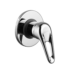 Встраиваемый смеситель для душа, на один выход,без аксессуаров, латунь/хром LM4123C