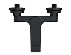 Смеситель для ванны BRASKO BLACK однорычажный, черный