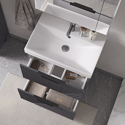 Тумба напольная Geometry 60.2Y графит (9696-60v)