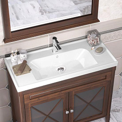 Тумба Opadiris Палермо 100, цвет светлый орех (под раковину CeraStyle FRAME 100)