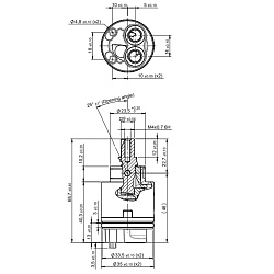 Картридж SEDAL Cold Star Termaclick Mirror 35 мм, удлиненный, блистер (Испания)
