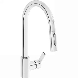 ВЫВОД Maestro Смеситель с выдвижным изливом для кухни