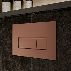 Root Square панель смыва, медь