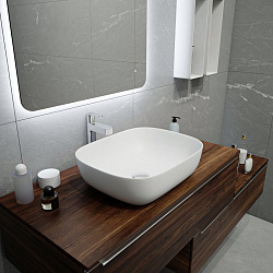 Corpa Nera Viotti/Виотти  50 раковина накладная, artceramic, белый матовый