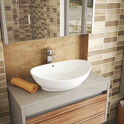 Corpa Nera Rossini/Россини  60 раковина накладная, белый