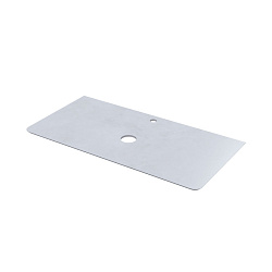 Столешница, керамогранит, 100 см, cветло-серый бетон, Optima Home, IDDIS, OPH10W0i89