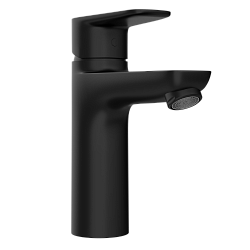 Flow Soft Смеситель для раковины,большой,черный матовый