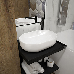 Corpa Nera Viotti/Виотти  48 раковина накладная, artceramic, белый