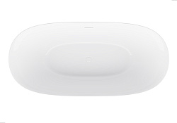 Ванна акриловая Vincea VBT-708-1700, 1700*800*585, цвет белый, щелевой перелив, слив белый, , шт