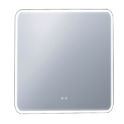 Зеркало/LED-подсветка/антизапотевание/2 кнопки (68,5см*89см)Amazon/AQUA DE MARCO