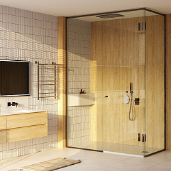 Aringa Лана полотенцесушитель водяной с полкой 50*80, хром