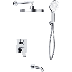 Душевая система встраиваемая, хром, HB80553