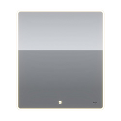 DREJA.eco Зеркало POINT, 70x80 см, сенсорный выключатель, LED-подсветка