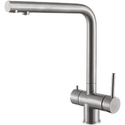 Смеситель для кухни с подключением фильтра, нержавеющая сталь HB70304-1