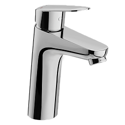 Flow Round Смесительдля раковины, большой, хром