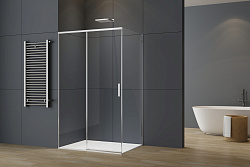 Душевой уголок Soft 2 VSR-3SO28014CL, 1400*800, хром, стекло прозрачное, , шт