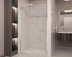 Душевая дверь Stella VDS-1ST150CL, 1500, хром, стекло прозрачное, , шт