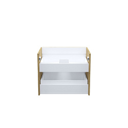 Тумба подвесная, 60 см, дуб светлый, Bild, IDDIS, BIL60V0i95 подходит умыв. 0136000i28