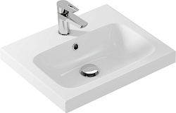 Раковина: COLOUR COL 50 B 1 отв., белый