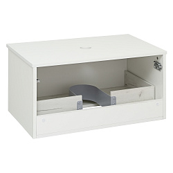 Тумба подвесная Monaco/80см/1 ящ/аквамарин/AQUA DE MARCO