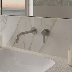 Смеситель для раковины Villa VBFW-1VL1BN встраиваемый однорычажный, брашированный никель, , шт