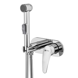 LINARA Встраиваемый смеситель с гигиеническим душем, латунь/хром