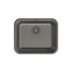 Мойка, нерж. сталь, графит, 533*433, Mate, IDDIS, MAT53GMi77