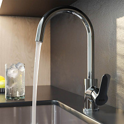 Смеситель для кухни с каналом для фильтр. воды, Cuba, IDDIS, CUBSBFJi05