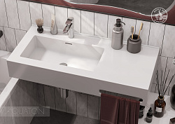 Раковина Квадро Про 100 лев.