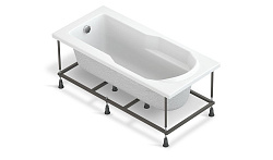 Вывод Рама д/ванны: Santana 150 NEW метал. в комплекте со сборочным пакетом, Сорт1