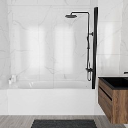 Ванна акриловая Vincea VBT-2B170-LG с ножками 1700*700*480, пристенная, цвет белый, , шт