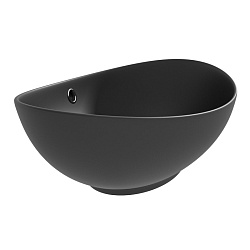 Corpa Nera Rossini/Россини  60 раковина накладная, черный матовый