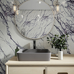 Corpa Nera Grossi/Гросси 50 раковина накладная, графит матовый