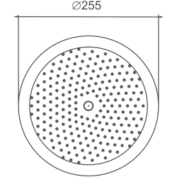 Верхняя лейка, белый BD01-8